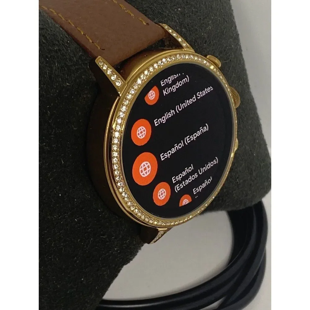 Fossil Gen 4 Authentic Digital Dial Smart Watch Custom Band FTW6011 AB602
